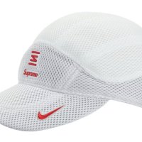 ss22 슈프림 나이키 샥스 모자 캡 Supreme Nike Shox Running Hat White