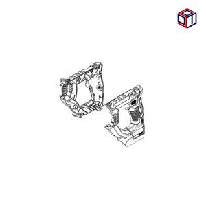 디월트 부품 DCH133 해머드릴 케이스 세트 N535834