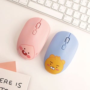 카카오프렌즈 리틀라이언 리틀어피치 귀여운 캐릭터 초경량 무선 마우스