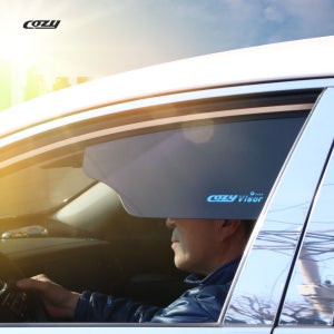 차량용 햇빛가리개 운전석 자석식 자외선차단 햇빛차단 자동차 썬바이저 간편장착