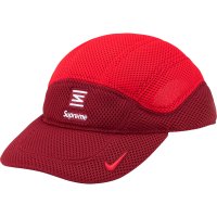 슈나 슈프림 나이키 샥스 러닝 햇 캡 모자 레드 Supreme Nike Shox Running Hat (SS22)