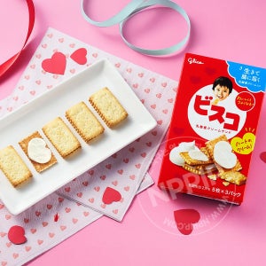 에자키 글리코 비스코 크림 샌드 비스킷 오리지널, 65g, 1개