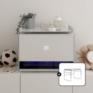 [26년형] 폴레드 픽셀 UVC LED 맘마존 트레이 포함 1단 직살균 대용량 젖병소독기