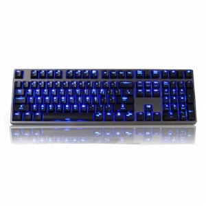 Deck 덱 CBL-108 덱헤슘 블루 LED 게이밍 기계식 키보드 적축