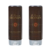 Monin Dark Chocolate Sauce 모닌 다크 초콜렛 맛 소스 355ml 2팩