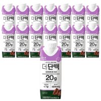 빙그레 더단백 드링크 초코 250ml 15팩 / 단백질 음료