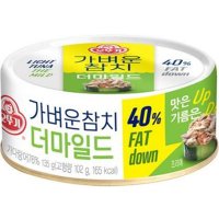 오뚜기 가벼운 참치마일드 100g