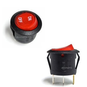 RL3-511 램프 원형 스위치 적색 전원 라커 스위치
