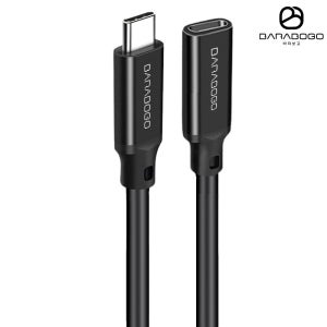 바라보고 USB3.2 Gen2 C to C타입 4K 연장케이블 고속 블랙, 1개, 0.5m