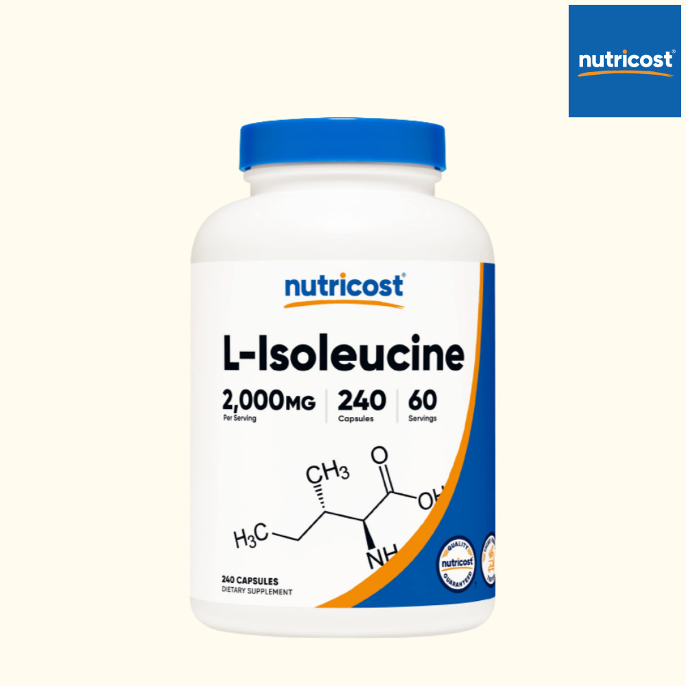 뉴트리코스트 엘 <b>이소류신</b> 류신타블렛 2000mg 240캡슐