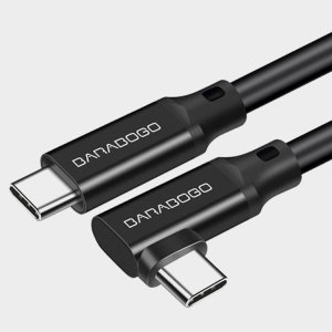 ㄱ자 USB3.2 20Gbps C to C타입 GEN2 고속케이블 50cm