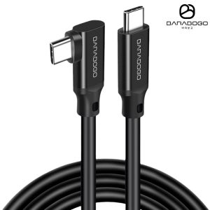 ㄱ자 USB3.2 C to C 20Gbps GEN2 고속케이블 50cm