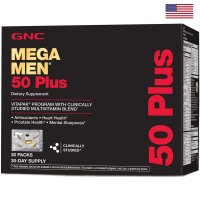 GNC Mega Men 50 Plus Vitapak 프로그램