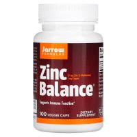 [해외직구] 자로우 징크 아연 밸런스 15mg 100베지캡 Jarrow Formulas Zinc Balance 100 Veggie Caps