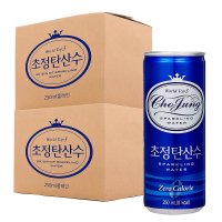 일화 초정탄산수 250ml 60캔 60개 플레인 초정리 대용량