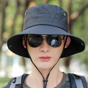 [랄라닷] 남자 등산모자 햇빛가리개 낚시 여름 모자 사하라캡