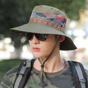 [랄라닷] 남자 등산모자 카모 밀리터리 햇빛가리개모자 낚시 여름 모자 정글모 사하라캡