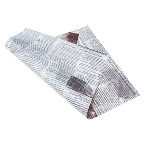 유산지 쟁반깔지 영자신문 50장