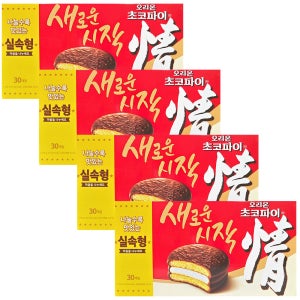 오리온 초코파이 1170g x 4개