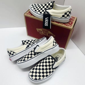 (국내매장판) 반스 슬립온 키높이 운동화 체커보드 플랫폼