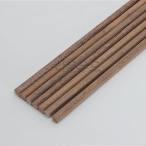 월넛 목봉 8파이 길이 600mm 나무봉 환봉 원목 목재