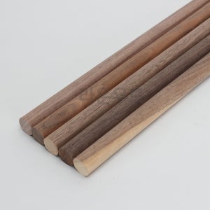 월넛 목봉 20파이 길이 600mm 나무봉 환봉 원목 목재