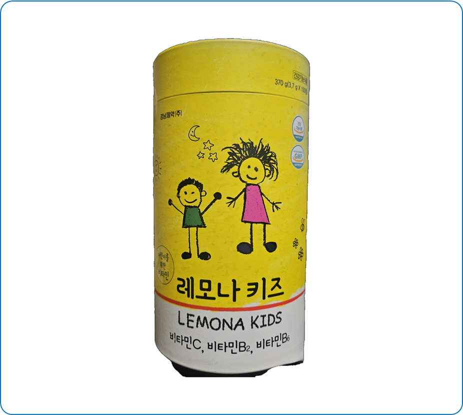 경남제약 어린이를 위한 비티민 레모나 키즈 3.7g x 100정 1개