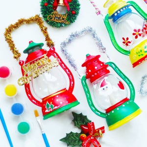 우리가족취미 캠핑 놀거리 집콕놀이 랜턴 만들기 DIY 재료세트 방학 미술 놀이 크리스마스