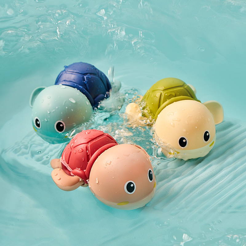 아트타임 KC인증 목욕놀이 장난감 유아 아기 물놀이 욕조 태엽 장난감 거북이3총사