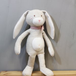 슈톨렌 클래식 린넨토이 토끼 애착인형 오가닉 신생아 아기 출산 선물 (35cm)