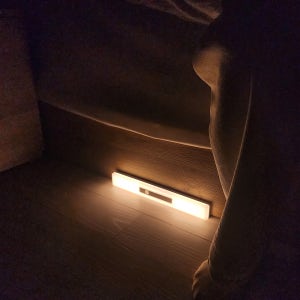 노바리빙 LED 슈퍼파워 센서등 충전식 무선 대용량배터리 화장실 현관 210mm 주광색