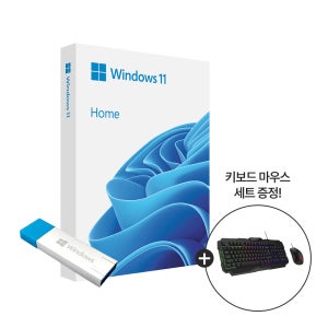 마이크로소프트 윈도우 11 홈 FPP 처음사용자용 USB 정품 패키지