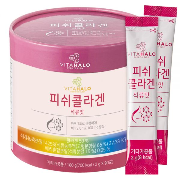 피쉬 콜라겐 석류맛 2g x 90포