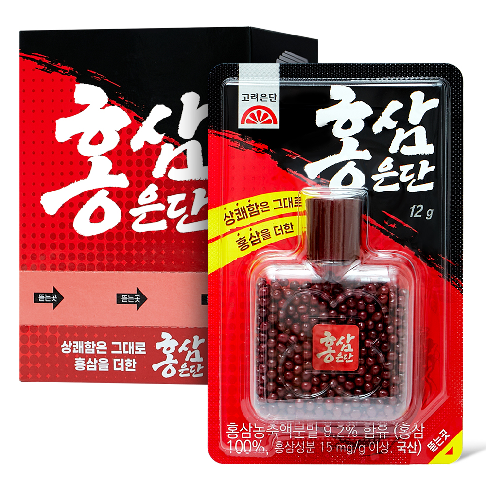 고려은단 홍삼은단 12g, 5개입
