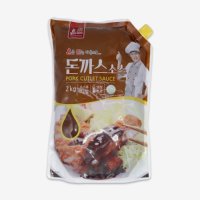 한맥 혼담은 돈까스소스 (2kg) 새콤달콤 진한 정통 돈까스 소스. 돈까스, 비후까스 등 각종 커틀렛요리 및 튀금 및 육류요리에 곁들여 드세요.