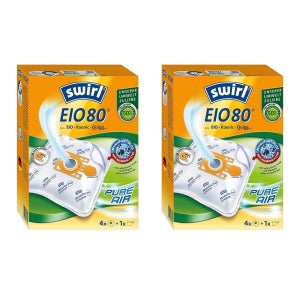 Swirl 스월 밀리타 EIO80 청소기 먼지봉투 4개입 2팩 Swirl EIO 80 MP Plus AirSpace