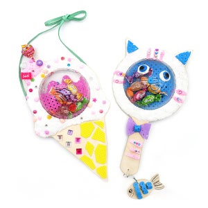 어린이날 만들기 사탕목걸이 만들기 키트 유아 미술활동 어린이집 DIY 만꾸