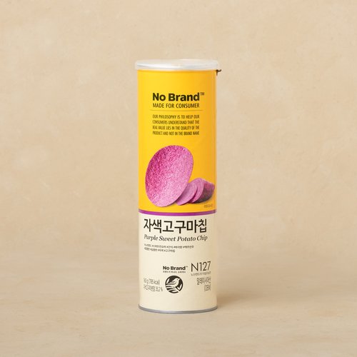 노브랜드 자색고구마칩 성분 분석