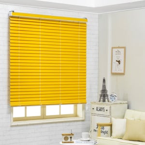 [쏘윈텍스] 친환경 컬러블라인드 14color 우드 암막 알루미늄