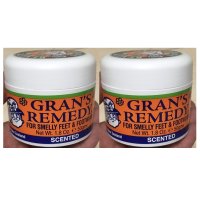 그랜즈 레미디 센티드 파우더 50g 2팩 [Gran’s Remedy]For Smelly Feet&Footware Scented (50g)