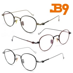 JB9 제이비나인 GRIDA JOSEPH-II 조셉-II 3컬러 안경테 금속테 케이스포함 국산안경 블루라이트 차단
