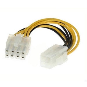 PC 튜닝 CPU 메인보드 구형 4핀 신형 8핀 변환 케이블 젠더