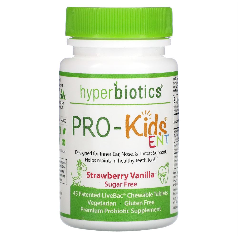 하이퍼바이오틱스 프로 <b>키즈</b> <b>PRO</b> Kids <b>ENT</b> 45캡슐