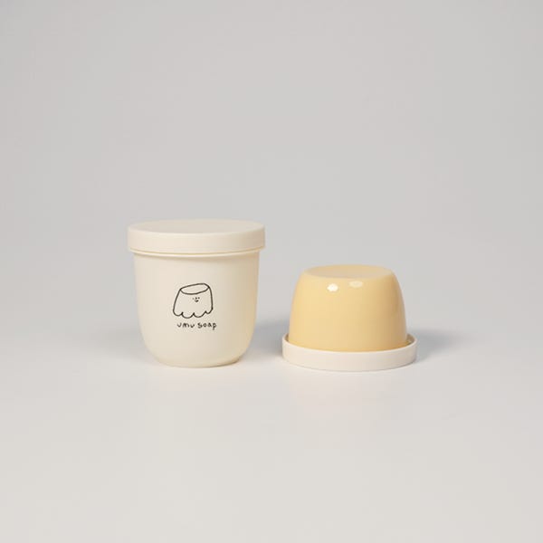 우무솝 만다린 그로브 푸딩비누 130g