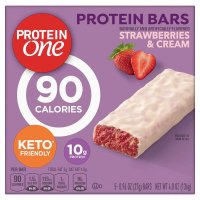 Protein One Protein Bars Strawberries n Cream 프로틴원 프로틴 바 스트로베리 앤 크림 27g 5개입 2팩