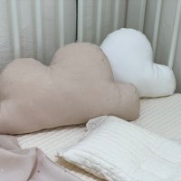 여름 인견 아기짱구베개 구름쿠션 신생아방인테리어 침대꾸미기