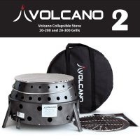 볼케이노 화로대2 캠핑 접이식 2차연소 이중연소 연기없는 간편한 화로대 Volcano 2