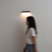 Motion Big Hang lamp 동작감지 모션 센서 우드 원목 조명