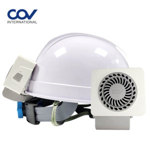COV-헬멧 에어쿨팬(안전모 선풍기)