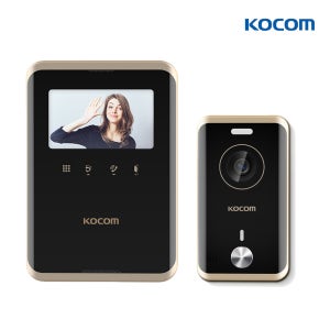 인터폰 비디오폰KCV-R431E 노출형 현관벨 세트